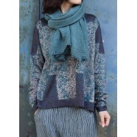 blue warm sold color women casual scarves